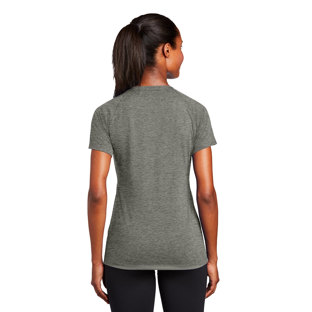 Sport-Tek LST700 Women's Moisture-Wicking V-Neck T-Shirt