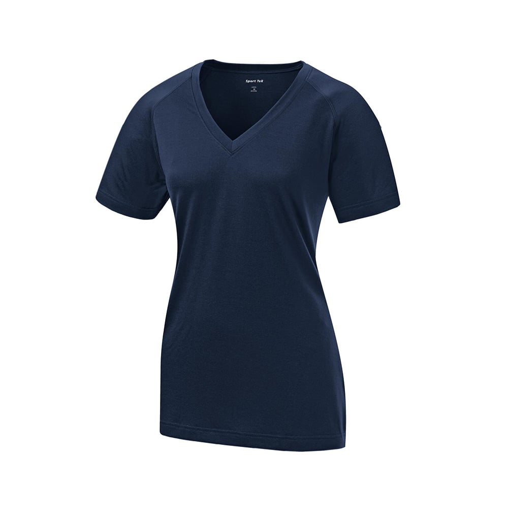 Sport-Tek LST700 Women's Moisture-Wicking V-Neck T-Shirt