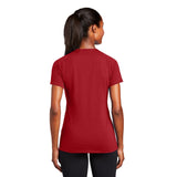 Sport-Tek LST700 Women's Moisture-Wicking V-Neck T-Shirt