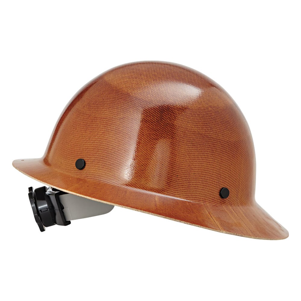 MSA Skullgard® Full Brim Hard Hat, Natural Tan