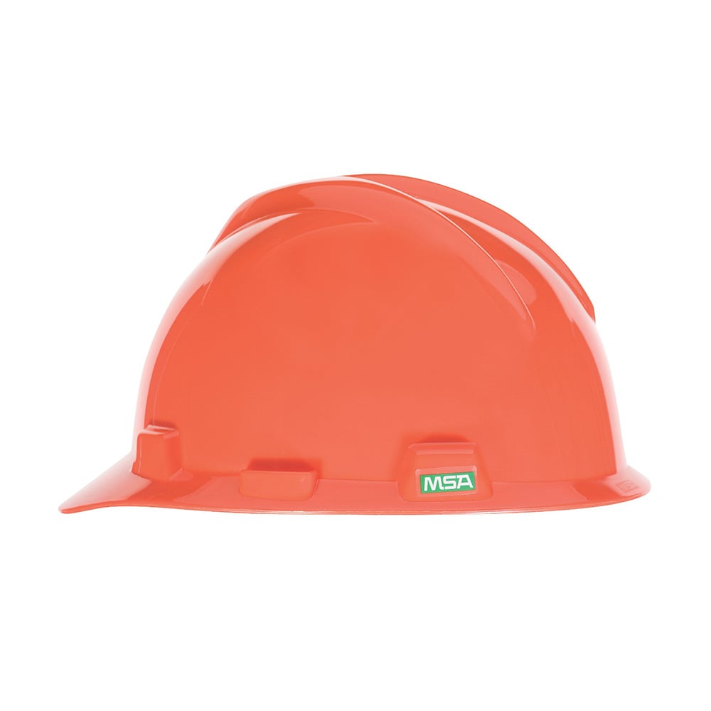 MSA V-Gard® Slotted Cap Style Hard Hat with Gloss Finish