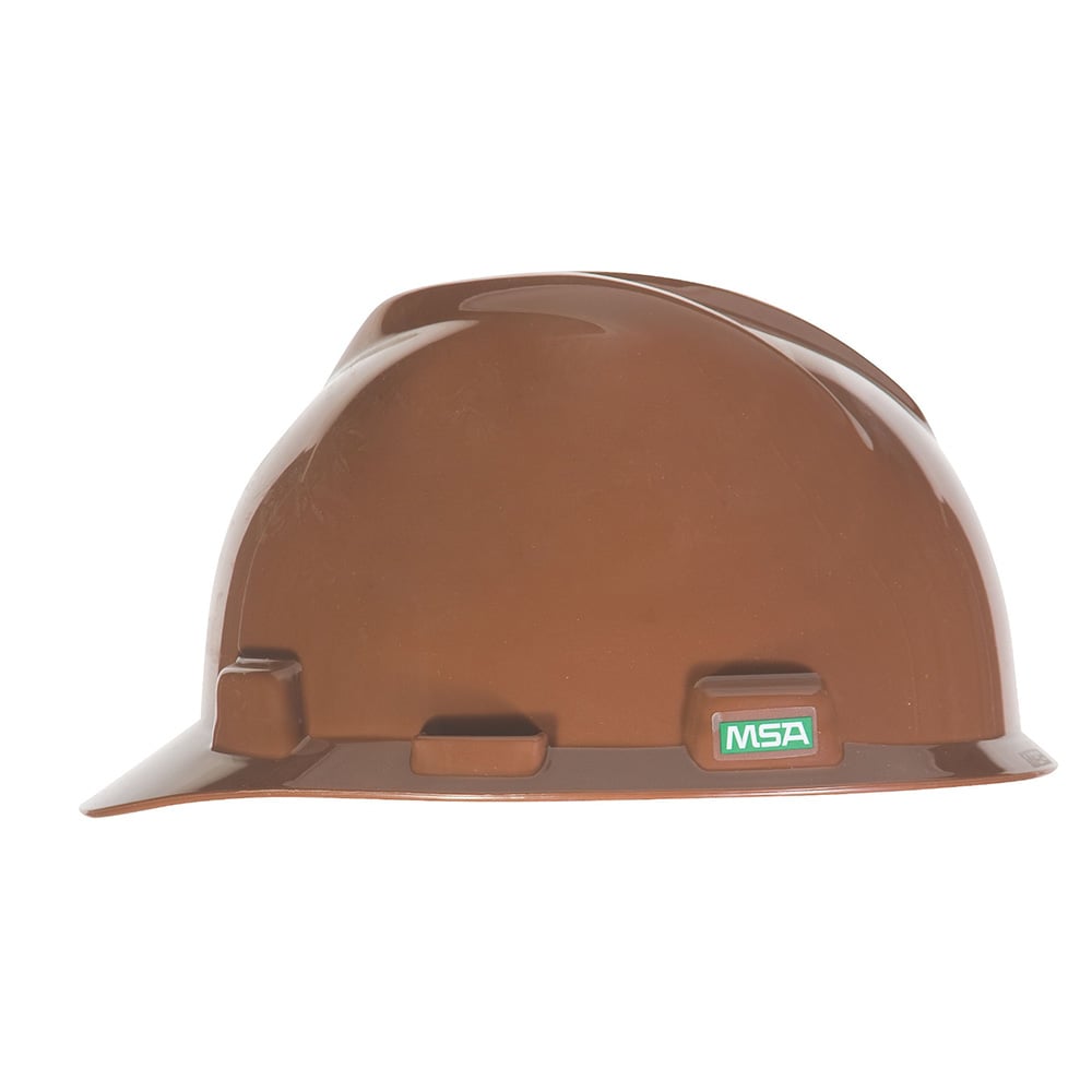 MSA V-Gard® Slotted Cap Style Hard Hat with Gloss Finish