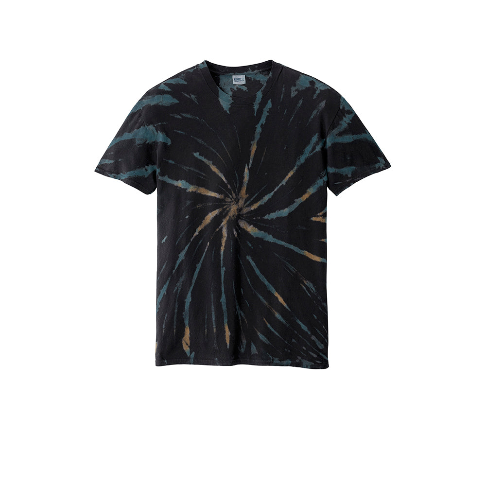 Port & Company PC147 100% Cotton Spiral Tie Dye T-Shirt