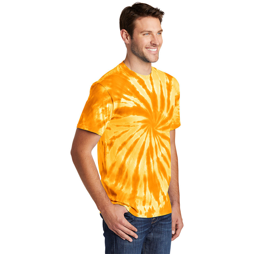 Port & Company PC147 100% Cotton Spiral Tie Dye T-Shirt