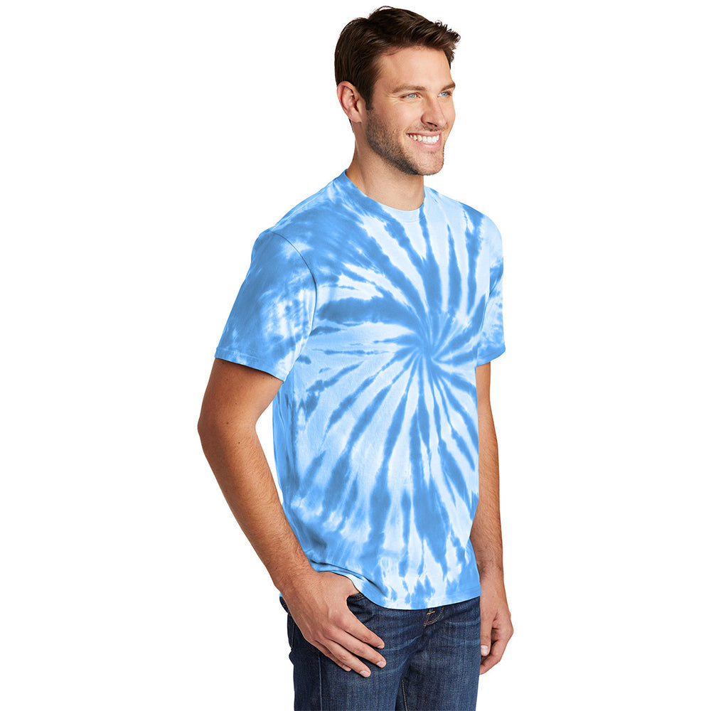 Port & Company PC147 100% Cotton Spiral Tie Dye T-Shirt