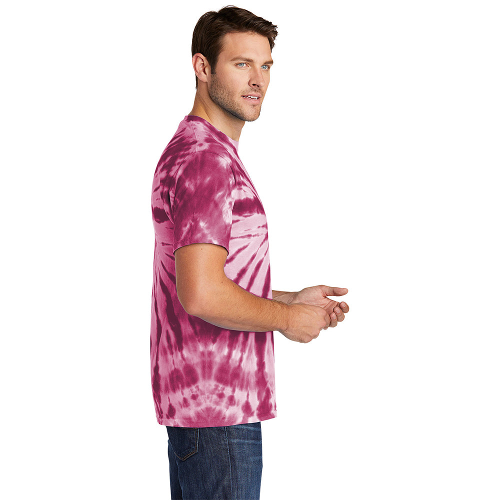 Port & Company PC147 100% Cotton Spiral Tie Dye T-Shirt