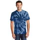 Port & Company PC147 100% Cotton Spiral Tie Dye T-Shirt