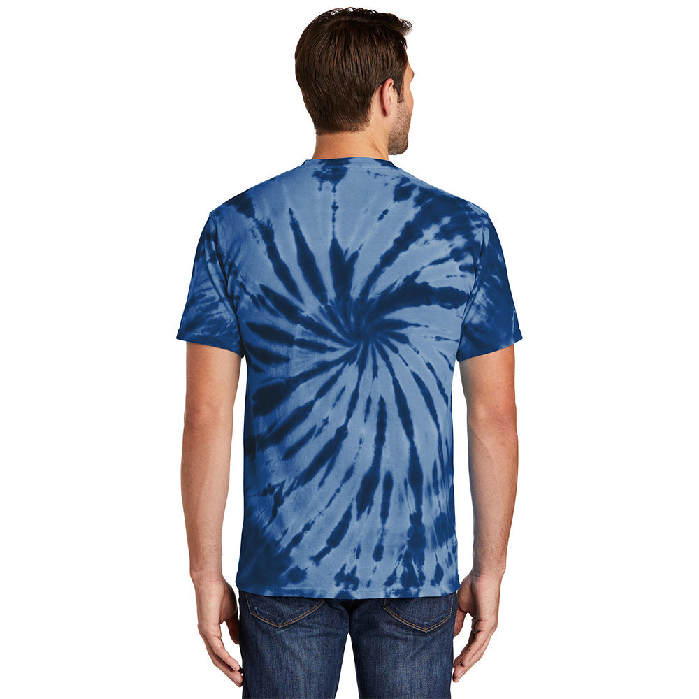 Port & Company PC147 100% Cotton Spiral Tie Dye T-Shirt