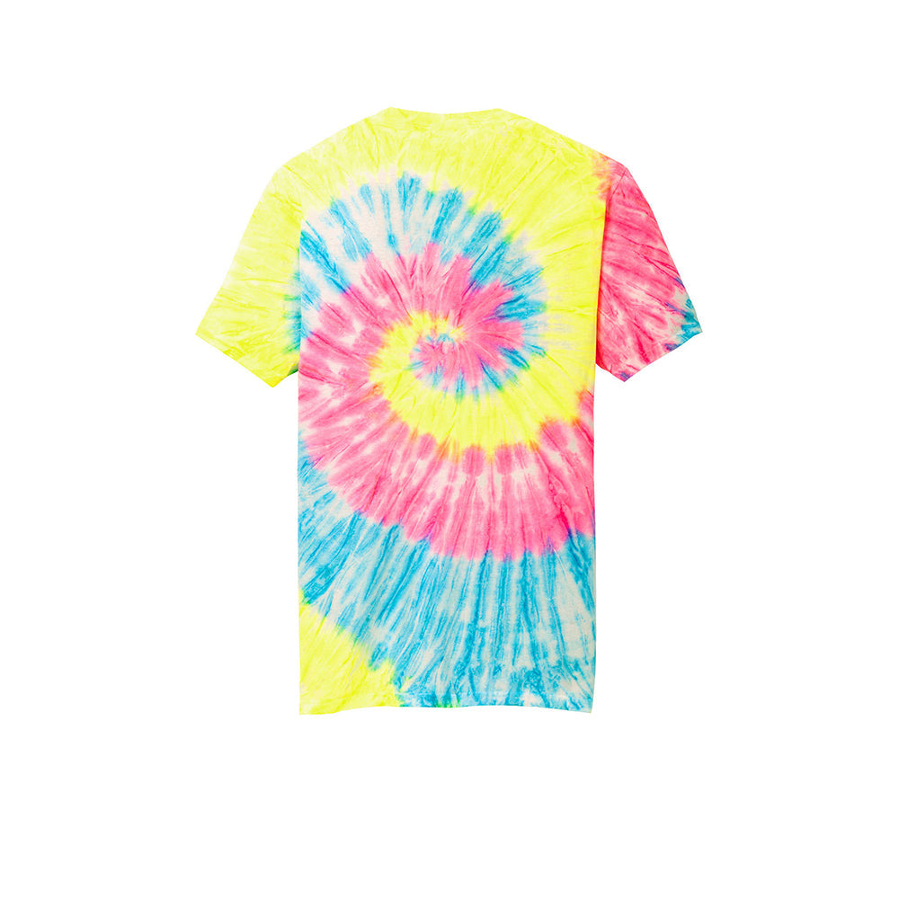 Port & Company PC147 100% Cotton Spiral Tie Dye T-Shirt