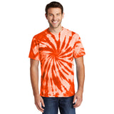 Port & Company PC147 100% Cotton Spiral Tie Dye T-Shirt