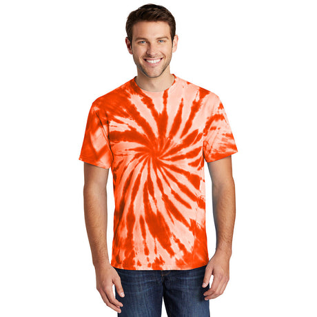 Port & Company PC147 100% Cotton Spiral Tie Dye T-Shirt