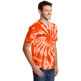 Port & Company PC147 100% Cotton Spiral Tie Dye T-Shirt