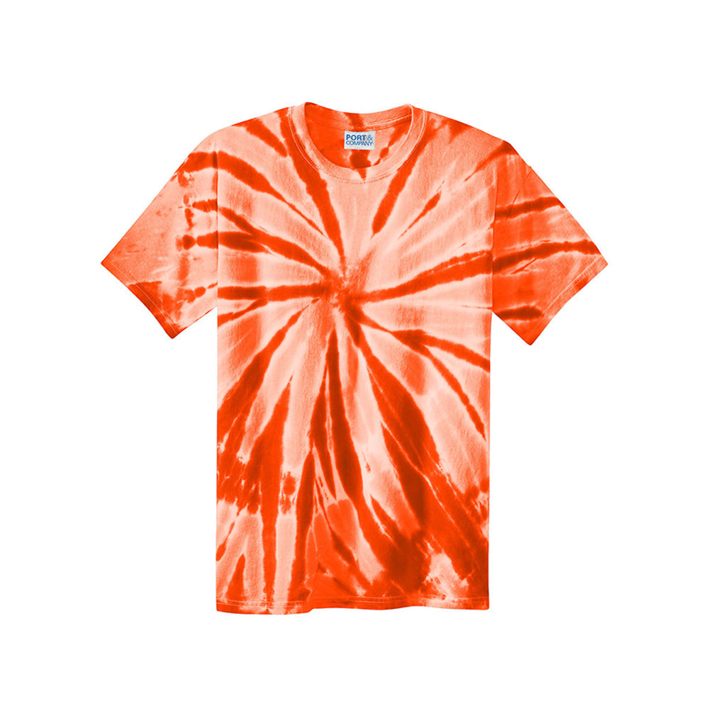 Port & Company PC147 100% Cotton Spiral Tie Dye T-Shirt