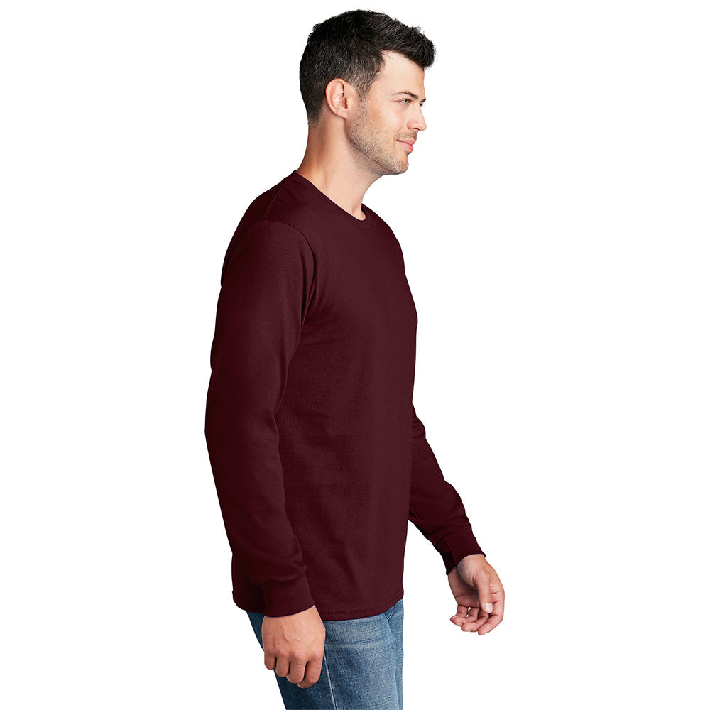 Port & Company PC54LS 100% Cotton Long Sleeve T-Shirt