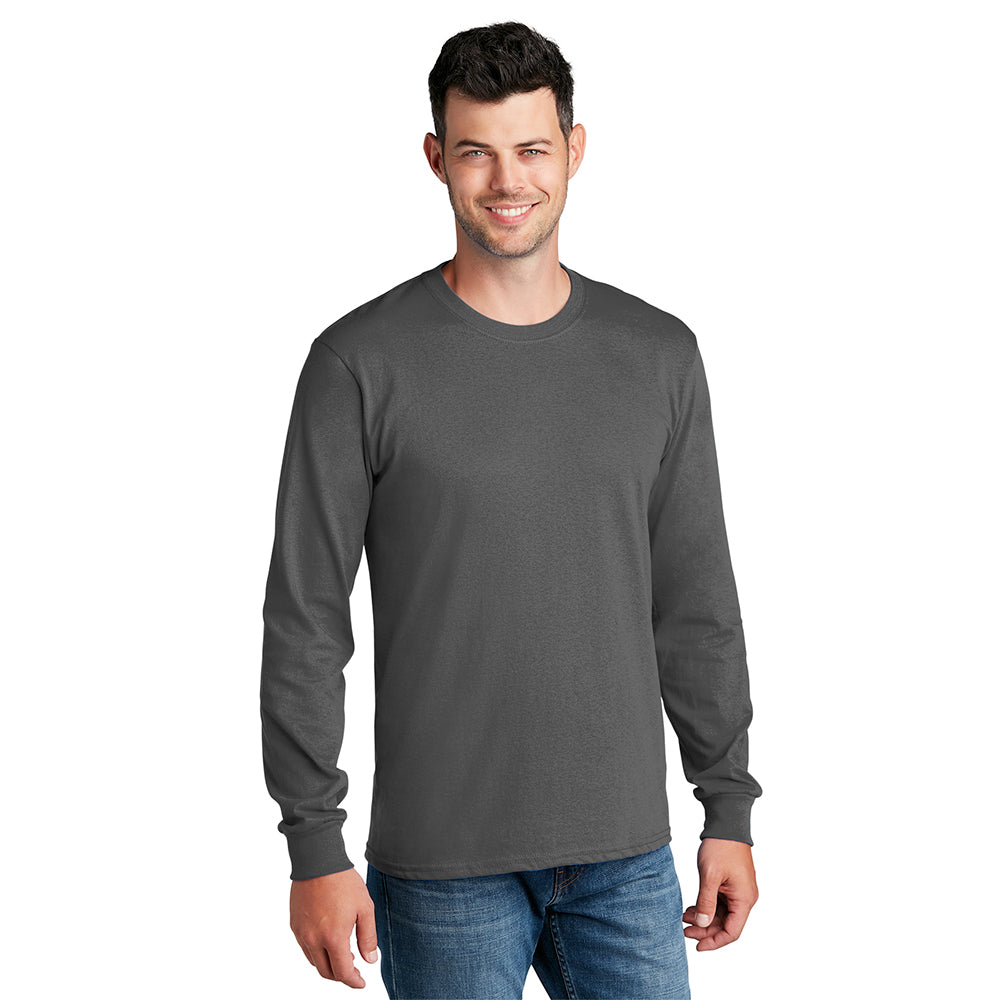 Port & Company PC54LS 100% Cotton Long Sleeve T-Shirt