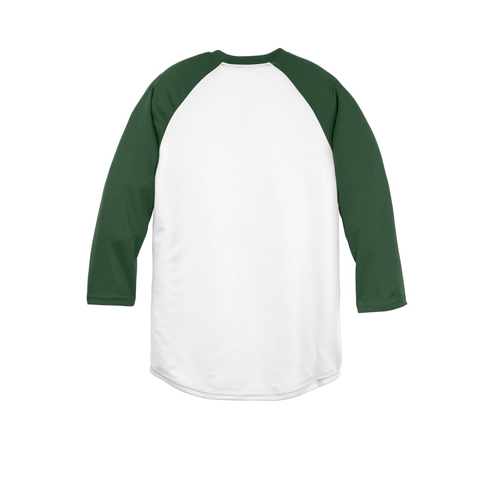 Sport-Tek YST205 Youth PosiCharge 3/4 Raglan Sleeves Baseball Jersey