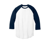 Sport-Tek YST205 Youth PosiCharge 3/4 Raglan Sleeves Baseball Jersey