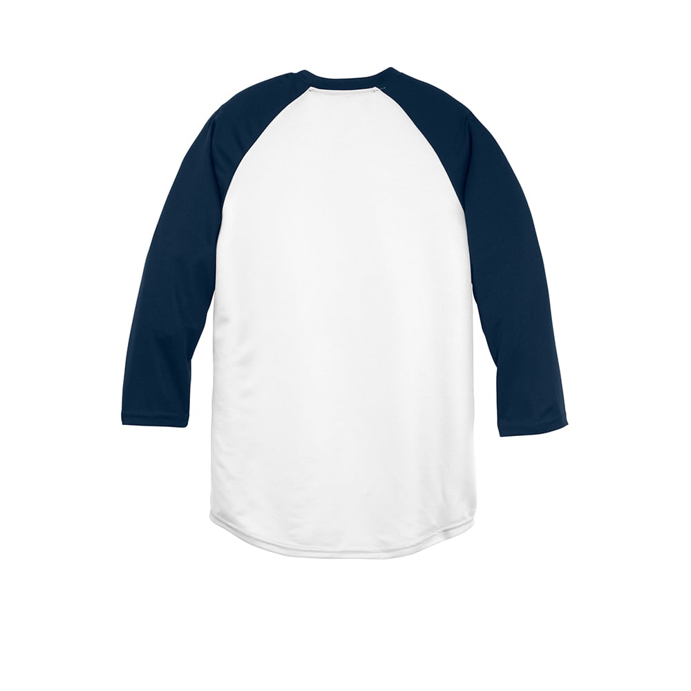 Sport-Tek YST205 Youth PosiCharge 3/4 Raglan Sleeves Baseball Jersey