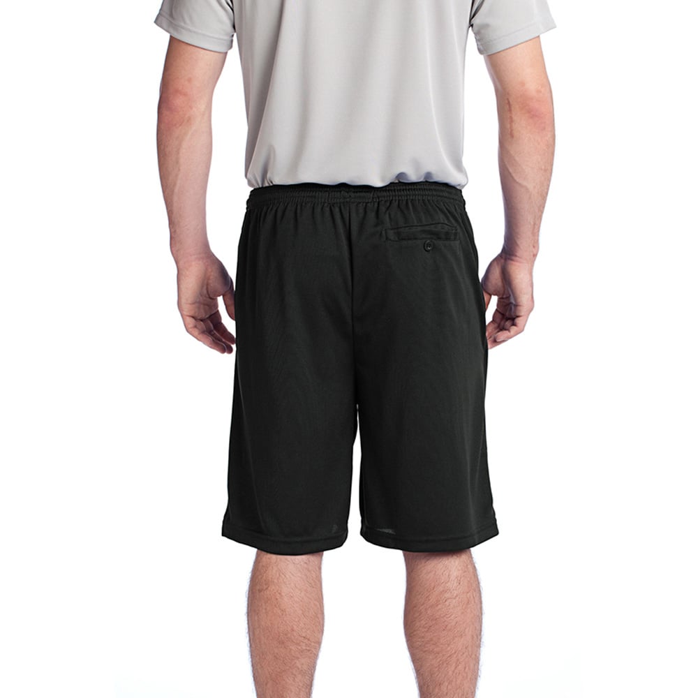 Sport-Tek ST312 PosiCharge Tough Mesh Shorts with Back & Side Pockets