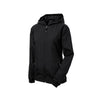 Sport-Tek LST76 Women's Two-Tone Raglan Jacket with Drawcord Hood