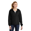 Sport-Tek LST76 Women's Two-Tone Raglan Jacket with Drawcord Hood