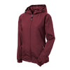 Sport-Tek LST76 Women's Two-Tone Raglan Jacket with Drawcord Hood