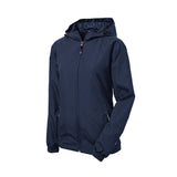 Sport-Tek LST76 Women's Two-Tone Raglan Jacket with Drawcord Hood