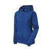 Sport-Tek LST76 Women's Two-Tone Raglan Jacket with Drawcord Hood