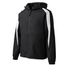 Sport-Tek JST81 Colorblock Fleece-Lined Jacket with Hood