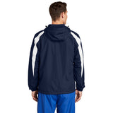 Sport-Tek JST81 Colorblock Fleece-Lined Jacket with Hood