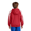 Sport-Tek YST81 Youth Fleece-Lined Colorblock Jacket with Pockets