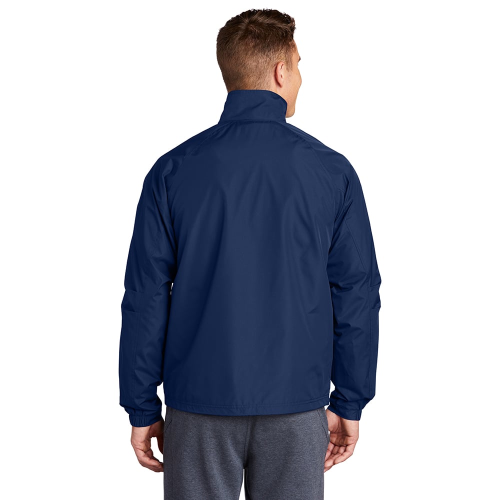 Sport-Tek JST71 Snap Front Sideline Jacket with Slash Pockets