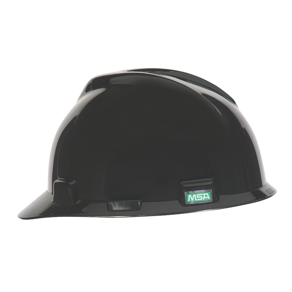 MSA V-Gard® Slotted Cap Style Hard Hat with Gloss Finish