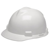 MSA V-Gard® Slotted Cap Style Hard Hat with Gloss Finish