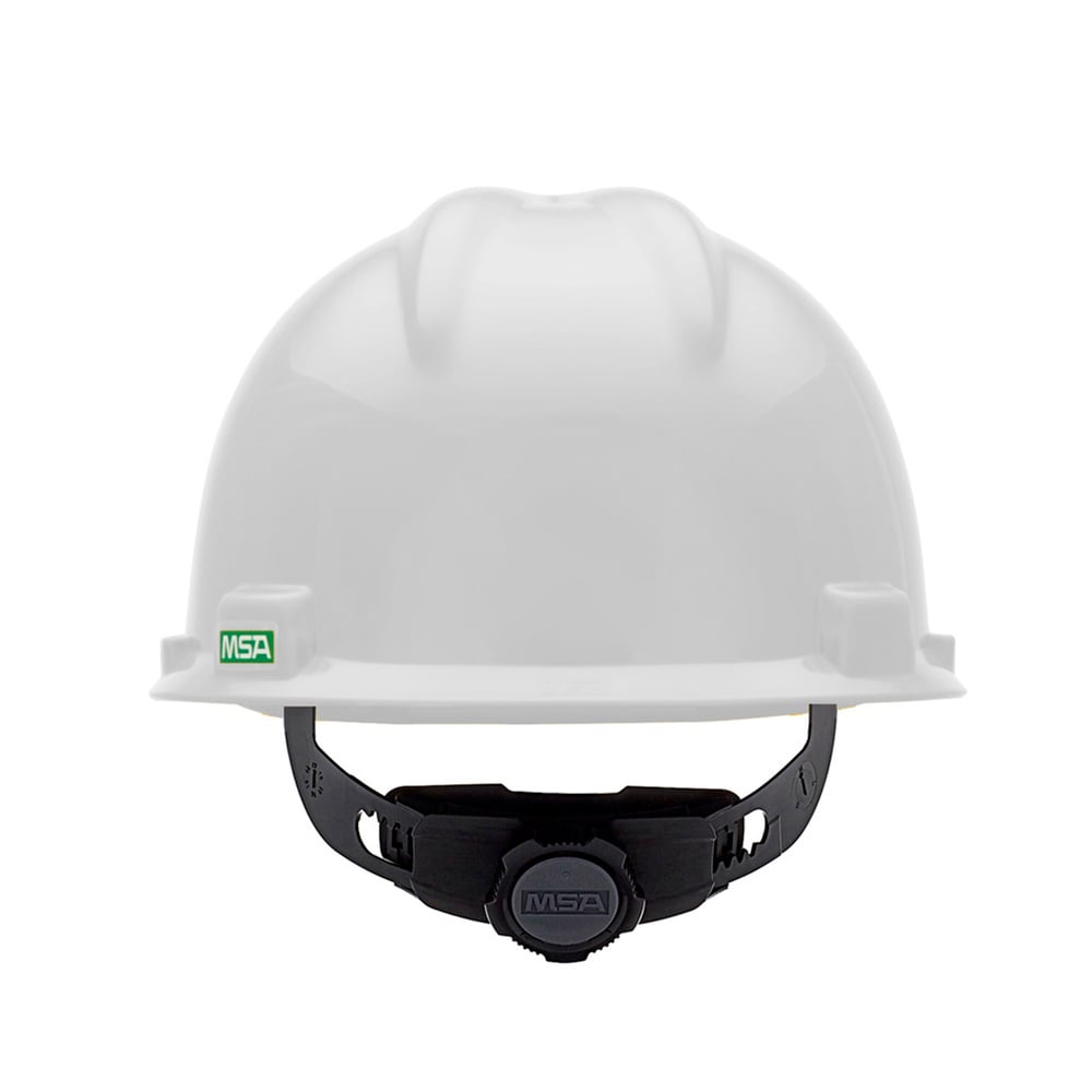 MSA V-Gard® Slotted Cap Style Hard Hat with Gloss Finish