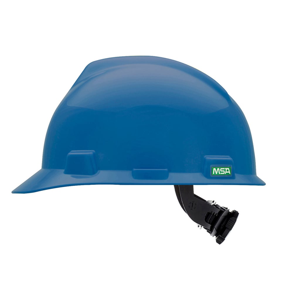 MSA V-Gard® Slotted Cap Style Hard Hat with Gloss Finish