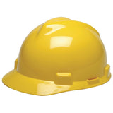 MSA V-Gard® Slotted Cap Style Hard Hat with Gloss Finish