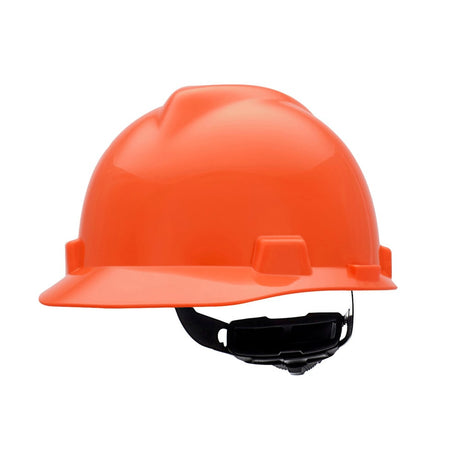 MSA V-Gard® Slotted Cap Style Hard Hat with Gloss Finish