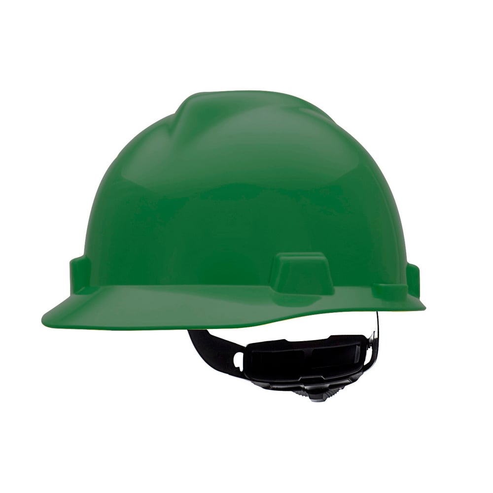 MSA V-Gard® Slotted Cap Style Hard Hat with Gloss Finish