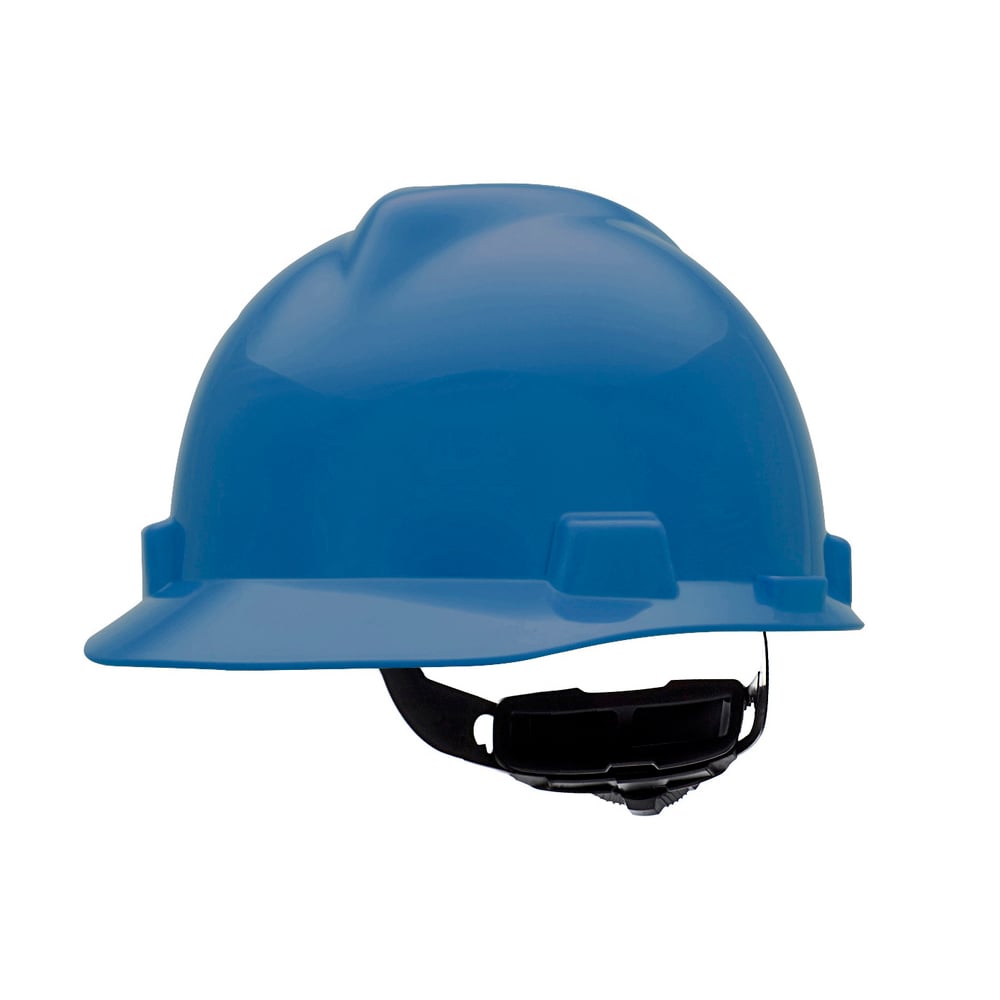 MSA V-Gard® Slotted Cap Style Hard Hat with Gloss Finish