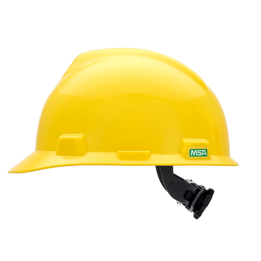 MSA V-Gard® Slotted Cap Style Hard Hat with Gloss Finish