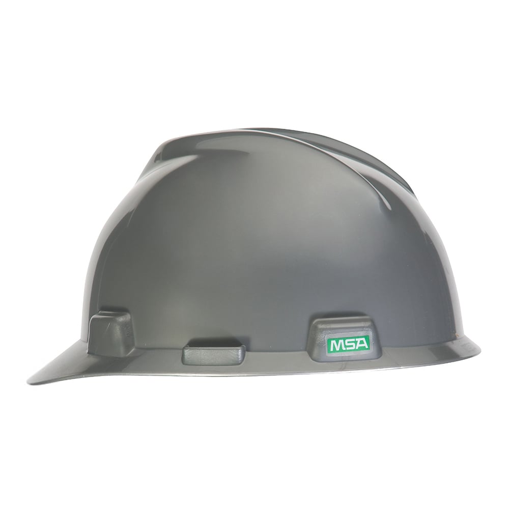 MSA V-Gard® Slotted Cap Style Hard Hat with Gloss Finish