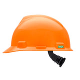 MSA V-Gard® Slotted Cap Style Hard Hat with Gloss Finish