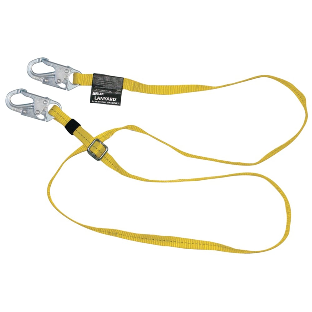 Miller Polyester Adjustable Lanyard, 10 ft.