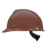 MSA V-Gard® Slotted Cap Style Hard Hat with Gloss Finish