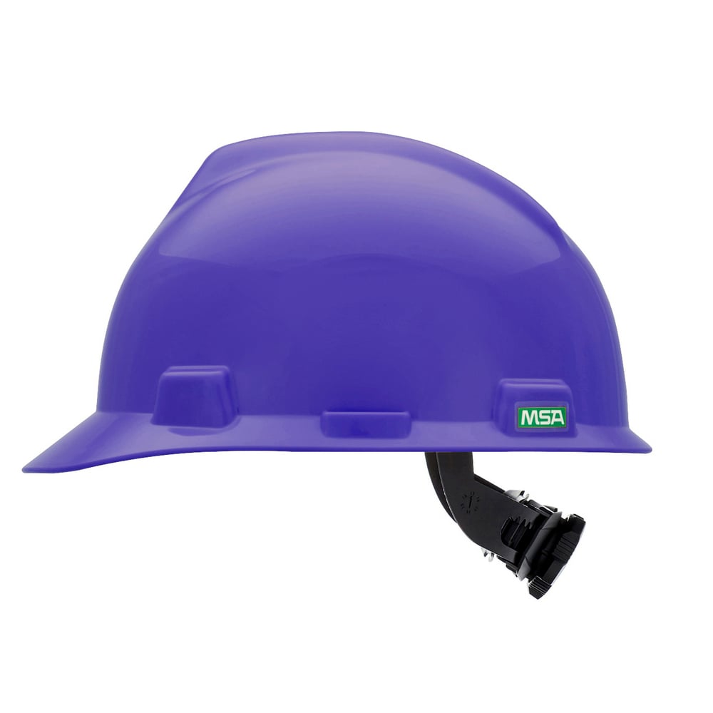 MSA V-Gard® Slotted Cap Style Hard Hat with Gloss Finish