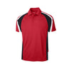 Sport-Tek ST654 Sport-Wick Raglan Tricolor Micropique Polo