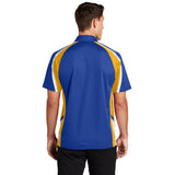 Sport-Tek ST654 Sport-Wick Raglan Tricolor Micropique Polo