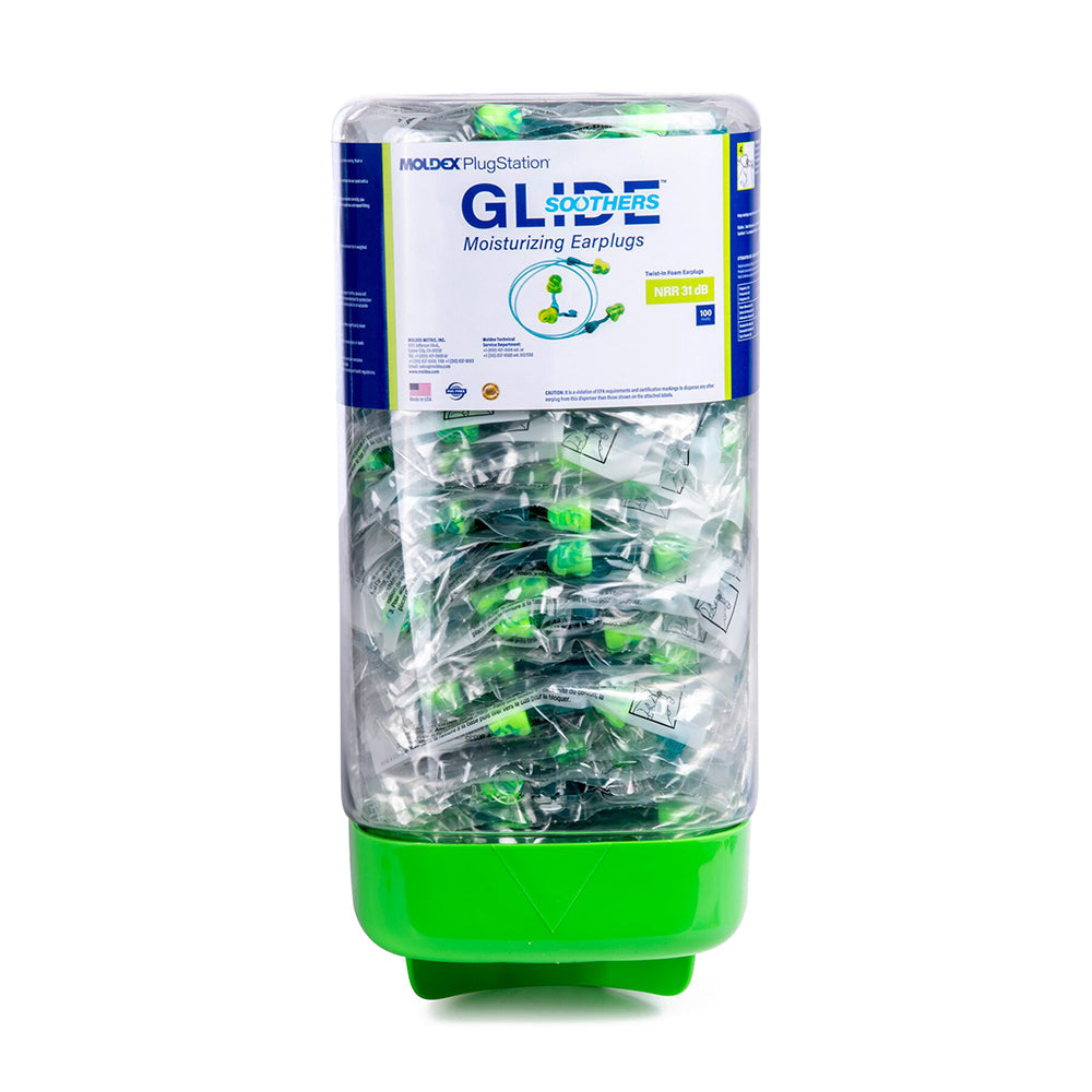 Moldex Glide Soothers 6886 Corded Earplug Dispenser, NRR 31 (100 pair)