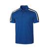 Sport-Tek ST658 Sport-Wick Micropique Tricolor Shoulder Polo